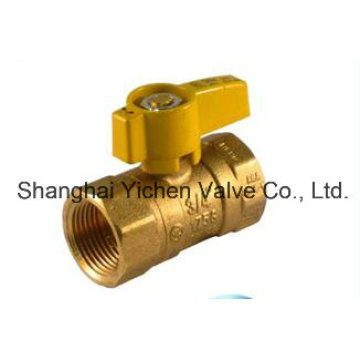 Válvulas de gás de cobre com extremidades Thread (Q11F)